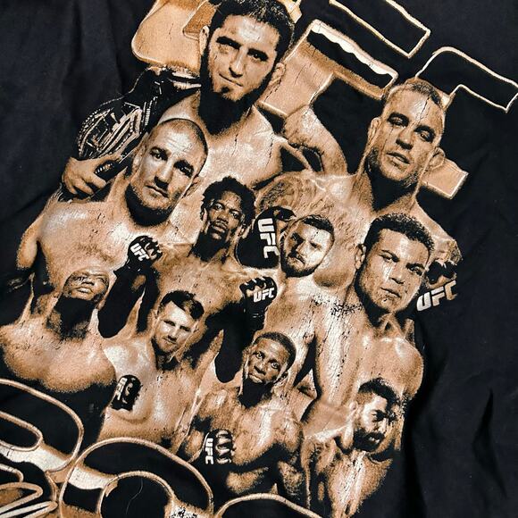 UFC Hoodie 302 New Jersey Islam Makhachev Dustin Porier 2X NEW - Picture 5 of 6